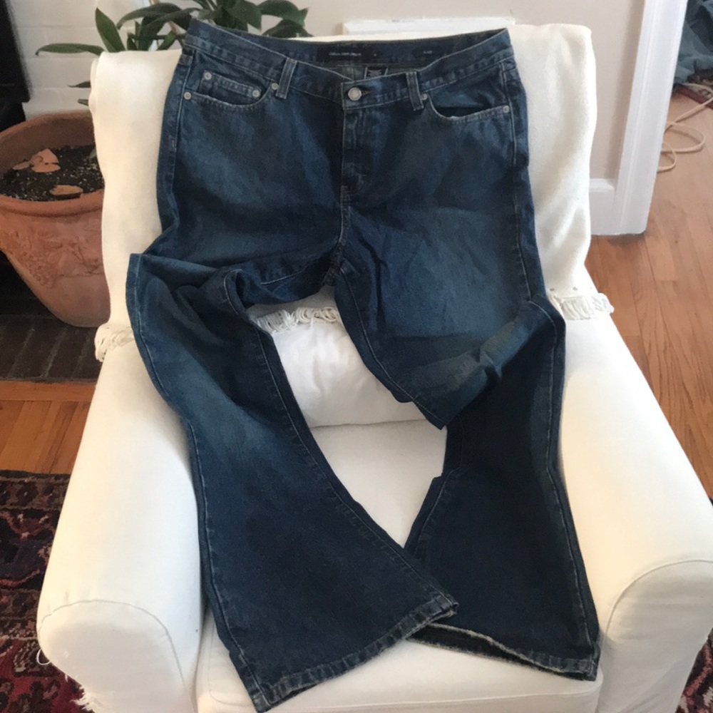 Calvin Klein flare jeans sz14